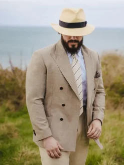 Blazer croisé mocha Equinoxe