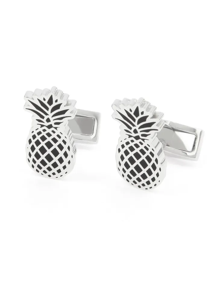 Boutons de manchette ananas