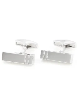 Boutons de manchette argent massif Tokyo