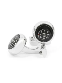Boutons de manchette boussole Magellan