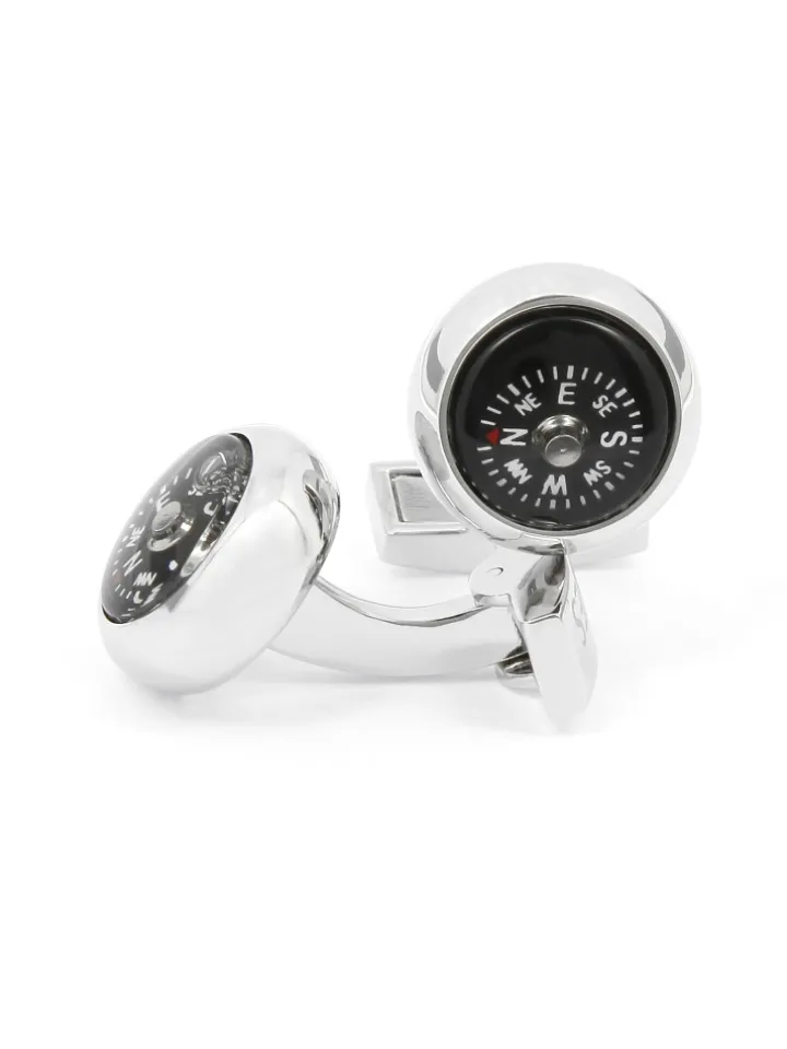 Boutons de manchette boussole Magellan