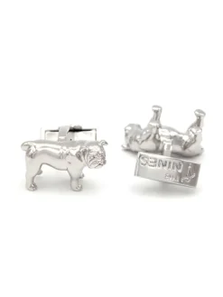 Boutons de manchette bulldog Mayfair