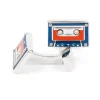 Boutons de manchette cassette audio K7