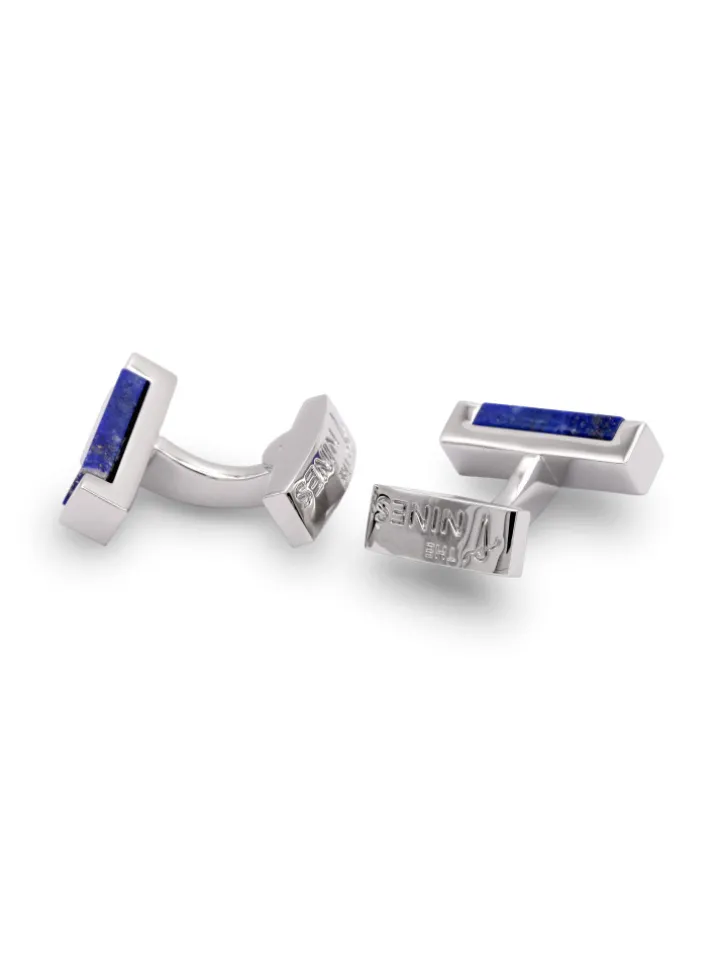 Boutons de manchette Daejon lapis-lazuli