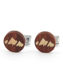 Boutons de manchette en bois Monument Valley