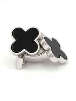 Boutons de manchette en onyx Vendôme