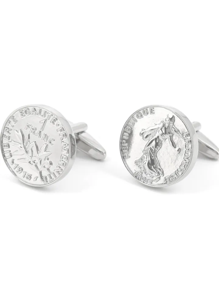 Boutons de manchette franc