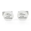 Boutons de manchette mariage frère de la mariée