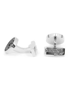 Boutons de manchette pierre de lave Vienne