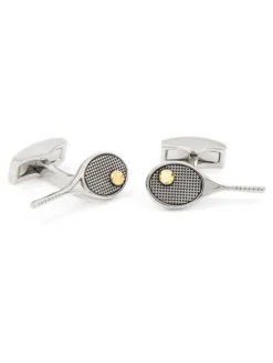 Boutons de manchette raquette grand chelem