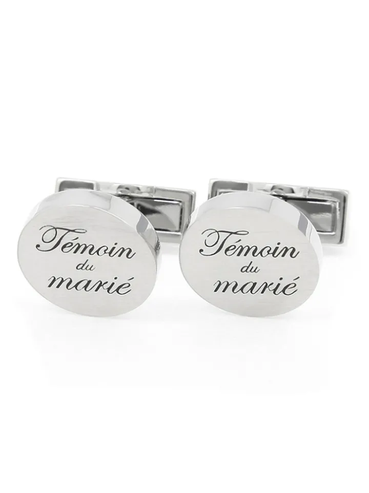 Boutons de manchette témoin du marié