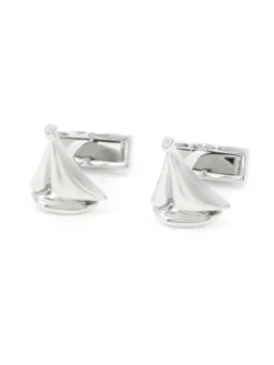 Boutons de manchette voilier class America