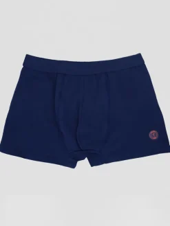 Boxer coton bio bleu nuit
