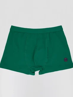 Boxer coton bio vert
