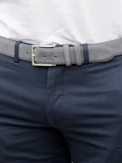 Ceinture daim grise - Lino