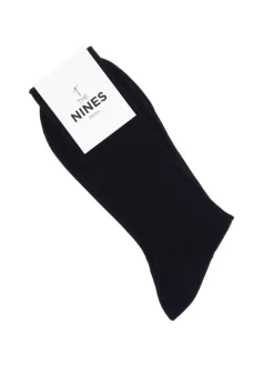 Chaussette fil d'Écosse bleu marine