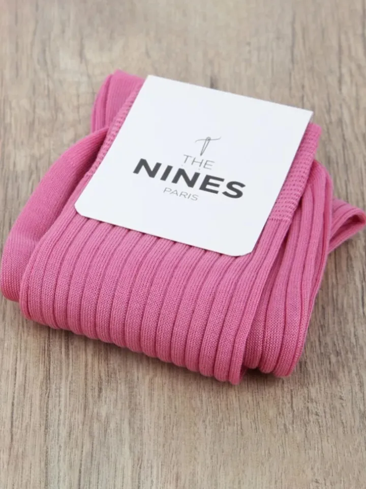 Chaussettes fil d'écosse rose