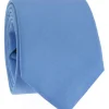 Cravate bleu roi en soie Amalfi
