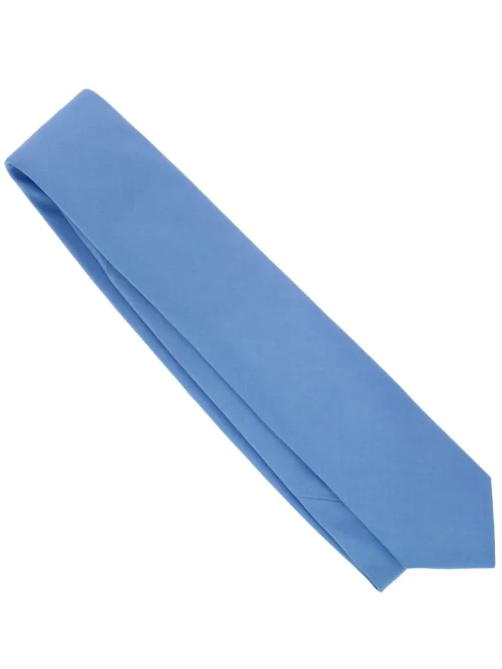 Cravate bleu roi en soie Amalfi