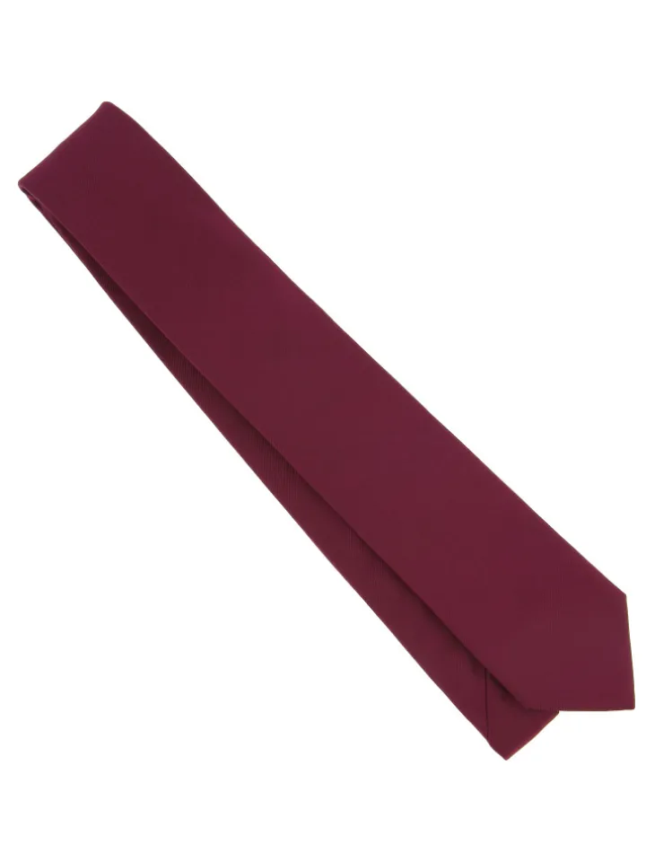 Cravate framboise Côme