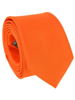 Cravate orange Côme