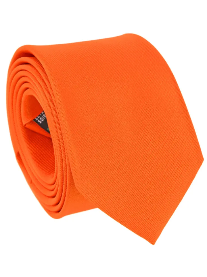 Cravate orange Côme