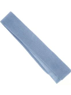 Cravate tricot bleu ciel Monza