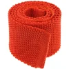 Cravate tricot orange Monza