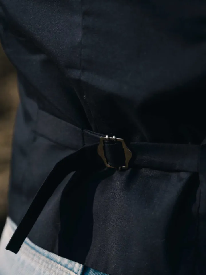 Gilet homme en laine mélangée vert