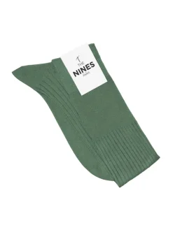 Mi-bas fil d'Écosse vert thym
