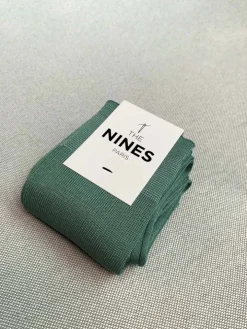 Mi-bas fil d'Écosse vert thym
