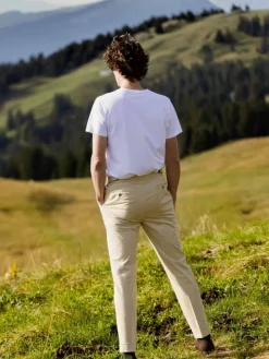 Pantalon à pinces beige - Bilbao