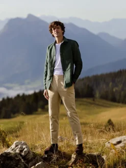 Pantalon à pinces beige - Bilbao