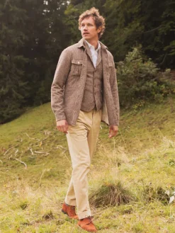 Pantalon à pinces beige - Bilbao