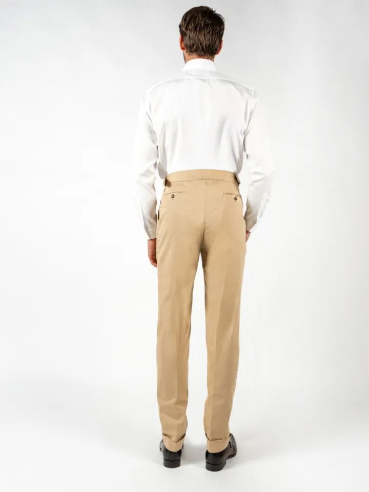 Pantalon à pinces brun - Bilbao