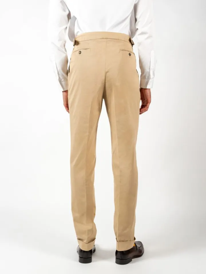 Pantalon à pinces brun - Bilbao