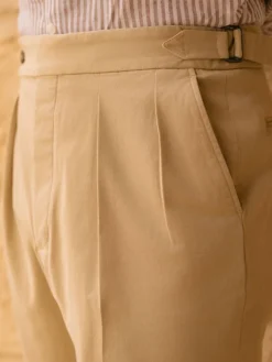 Pantalon à pinces brun - Bilbao