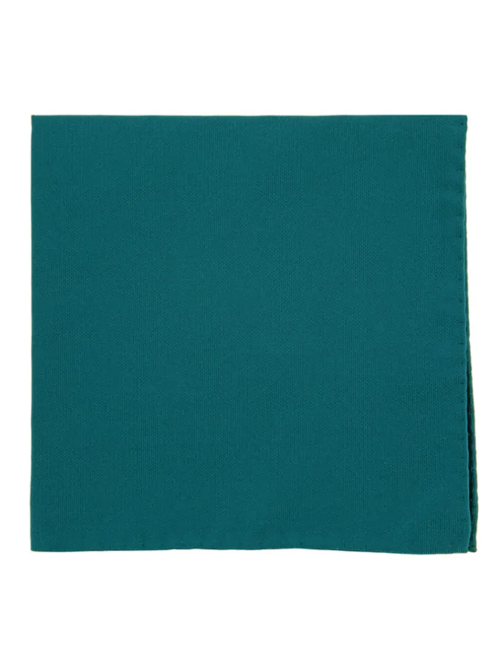 Pochette de costume bleu canard Côme