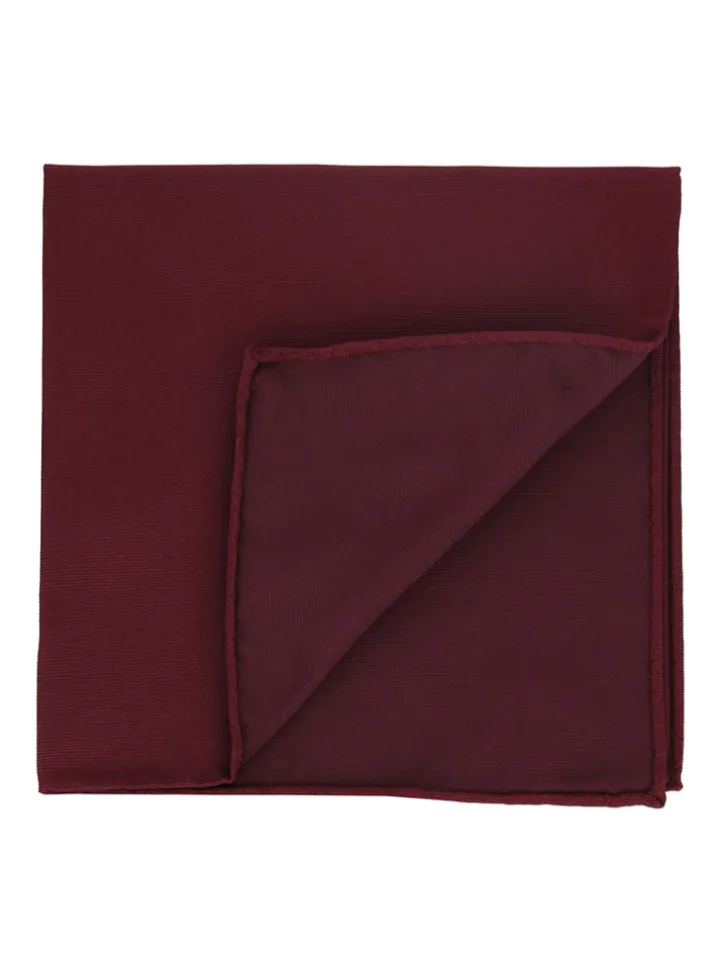 Pochette de costume bordeaux Côme