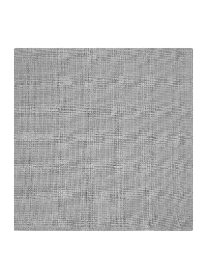 Pochette de costume gris clair en coton - Sorrente