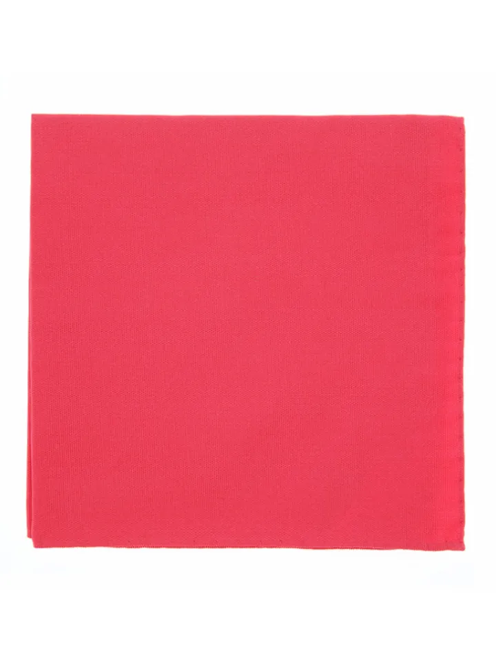 Pochette de costume rose corail Côme