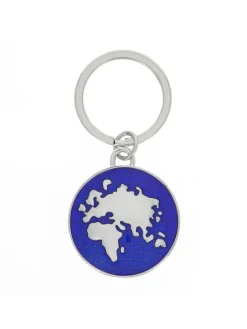Porte-clé mappemonde globe trotter