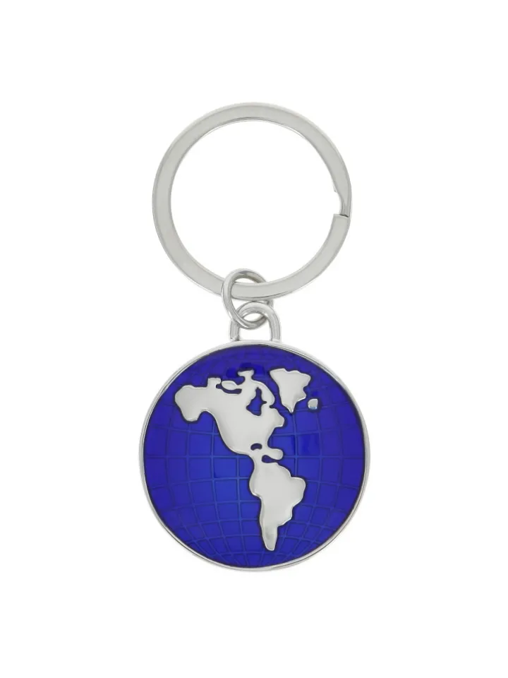 Porte-clé mappemonde globe trotter